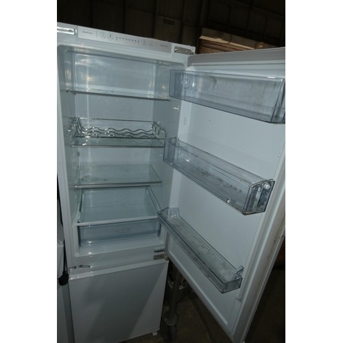 1235 - An integrated fridge freezer by Kenwood type KIFF7017 - trade  TESTED WORKING