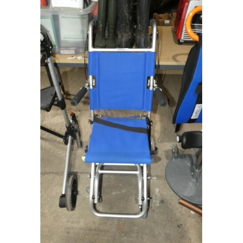 2053 - 1 x folding evacuation (evac) chair