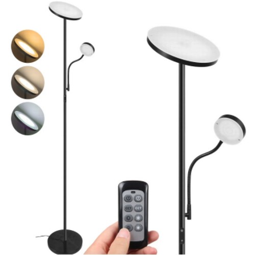 40 - 1 x Fontanez 178cm LED uplighter floor lamp RRP £99