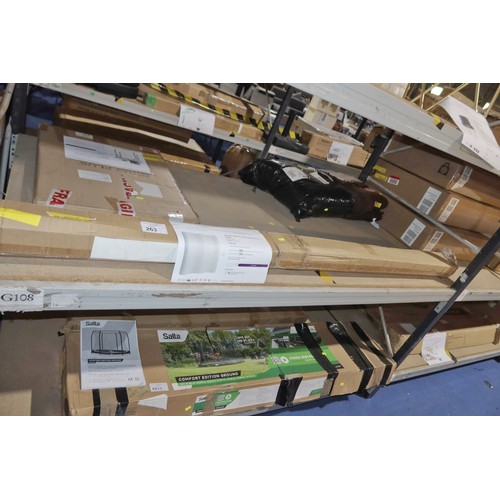 263 - 1 x Deemston 250cm w x 200cm h raumteiler room divider