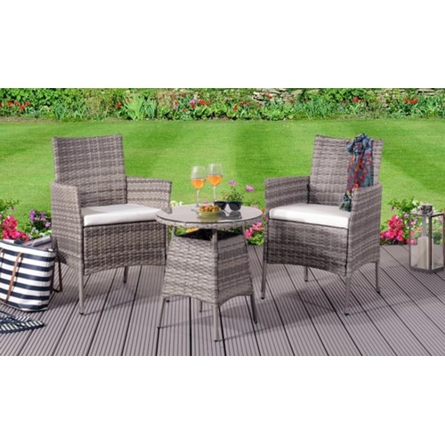 228 - A Gazit 2-person garden lounge set with cushions RRP £169