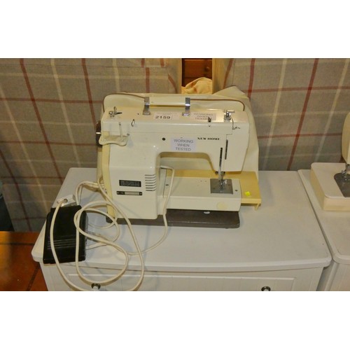 2159 - 1 x Janome New Home 656A sewing machine 240v (Trade)  TESTED WORKING