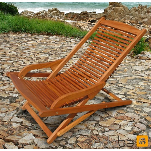 258 - 2 x Roiguez folding beach chair RRP £115