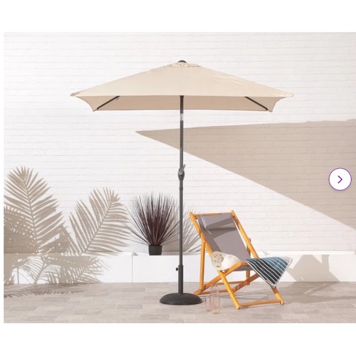 264 - 1 x Annebeth 200cm market parasol RRP £56. Please note that no base is included