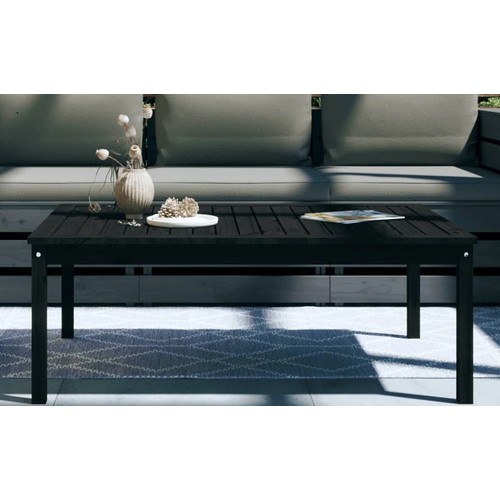 284 - 1 x Stefon rectangular outdoor coffee table in grey RRP £84