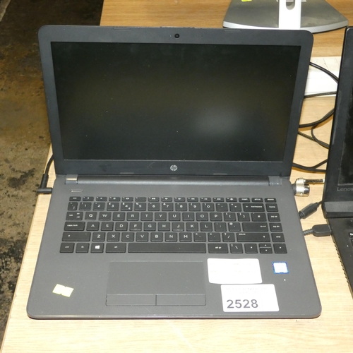 2528 - A laptop by HP with an i5 7th generation 2.5ghz processor, 16gb ram, 256gb SSD running Windows 10, c... 