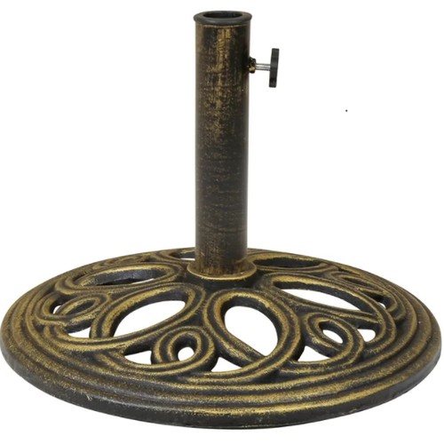 298 - 1 x Parson 12kg cast iron free standing umbrella base RRP £44