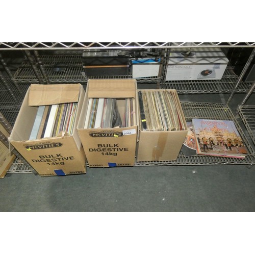 2368 - A quantity of various vinyl records. Not practical to list in detail so please view or see photograp... 