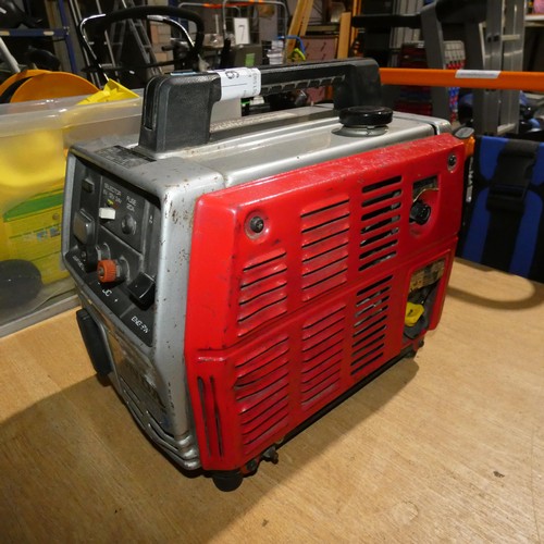 2036 - 1 x Honda ED500 portable petrol engine generator output 6v, 12v and 240v - Tested and engine starts ... 