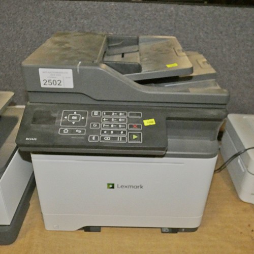 2502 - A Lexmark office printer type MC2425 - trade  TESTED WORKING