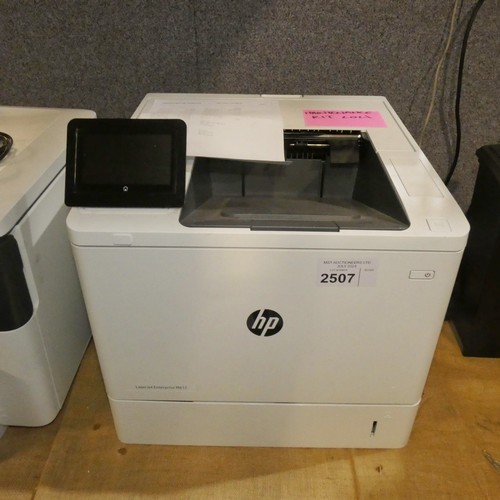 2507 - An office printer by HP type Laserjet Enterprise M612, maintenance kit is low - trade  TESTED WORKIN... 