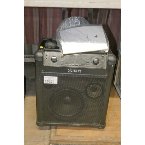 2527 - A portable PA speaker by Ion type Block Rocker -trade