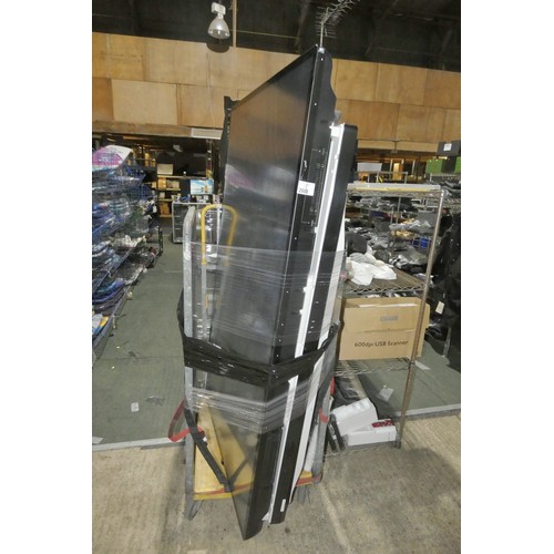 2608 - 3 x large touch screen monitors: 1 x 80 inch by Sharp type PN-80TC3 no stand or remote included, 1 x... 