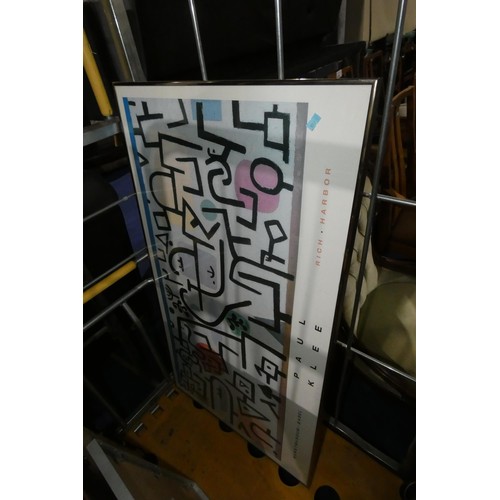 A quantity of miscellaneous pictures and frames (stillage not included)