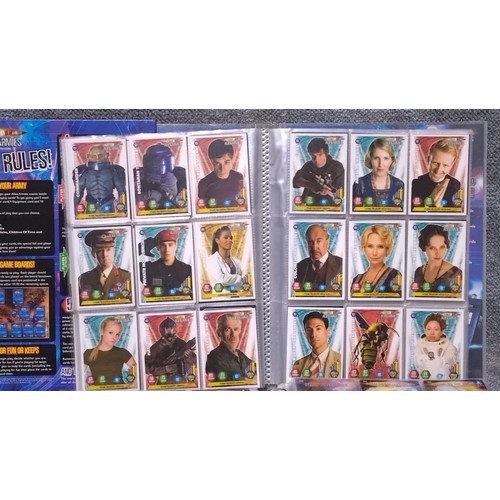 2667 - A large collection of Doctor who trading cards including battles in time exterminator, annihilator, ... 