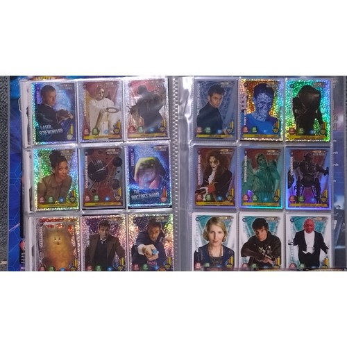 2667 - A large collection of Doctor who trading cards including battles in time exterminator, annihilator, ... 