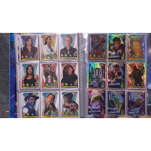 2667 - A large collection of Doctor who trading cards including battles in time exterminator, annihilator, ... 