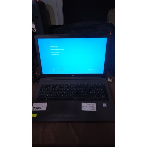 2509 - A laptop by HP with an i7 8th generation 1.8ghz processor, 16gb ram, 128gb SSD running Windows 11 co... 