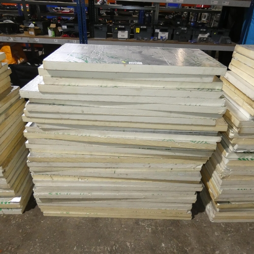 5707 - A quantity of sheets of Kingspan insulation - approx 30 sheets all 40mm thick and mainly cut from la... 