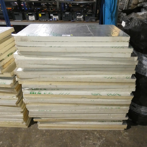 5708 - A quantity of sheets of Kingspan insulation - approx 30 sheets all 40mm thick and mainly cut from la... 