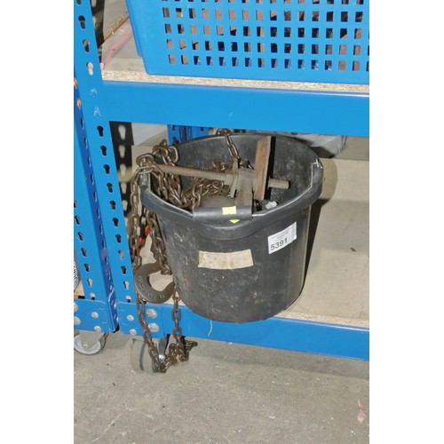 5391 - 1 x Felco 1 ton chain block and tackle