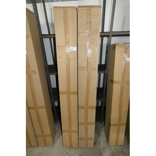 5912 - 2 boxes each containing 6 x Power Beam WF70 waterproof light fittings each approx 6ft long