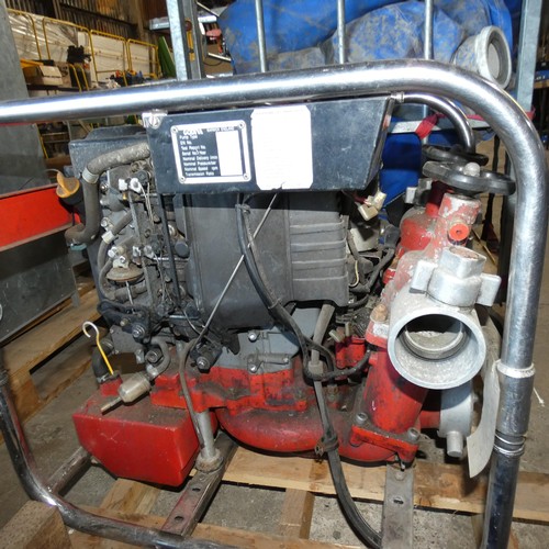 5059 - 1 x Godiva PN 10-1000 fire pump, YOM 1999, supplied with 2 x lengths of lay flat hose