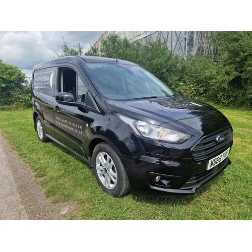 2 - Transit Connect 200 L1 DiE 1.5 Ecoblue 120ps Ltd Van, black Reg: WD69 THF, 31/01/2020, 6 spd manual ... 