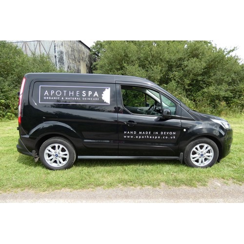 2 - Transit Connect 200 L1 DiE 1.5 Ecoblue 120ps Ltd Van, black Reg: WD69 THF, 31/01/2020, 6 spd manual ... 