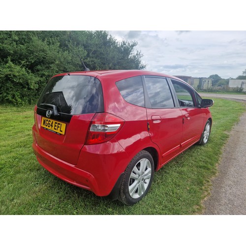 4 - Honda Jazz  5 dr hatchback, 1.4 i-VTEC EX Re, Reg: WG64 EFL, 27/11/2014, 5 spd manual petrol 1339cc,... 