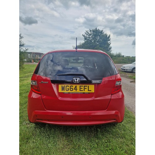 4 - Honda Jazz  5 dr hatchback, 1.4 i-VTEC EX Re, Reg: WG64 EFL, 27/11/2014, 5 spd manual petrol 1339cc,... 