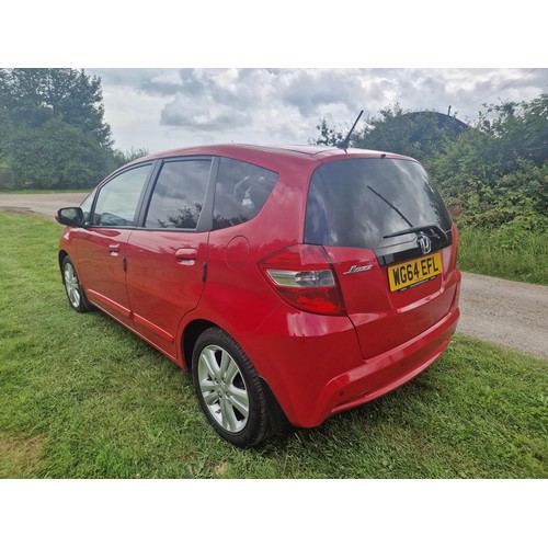 4 - Honda Jazz  5 dr hatchback, 1.4 i-VTEC EX Re, Reg: WG64 EFL, 27/11/2014, 5 spd manual petrol 1339cc,... 