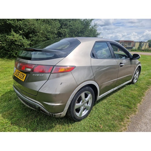 5 - HONDA CIVIC HATCHBACK 1.8 I-VTEC ES, 5Dr.  Reg: LA06 UZK, 30/06/2006, 6 spd manual petrol 1799cc, Mi... 