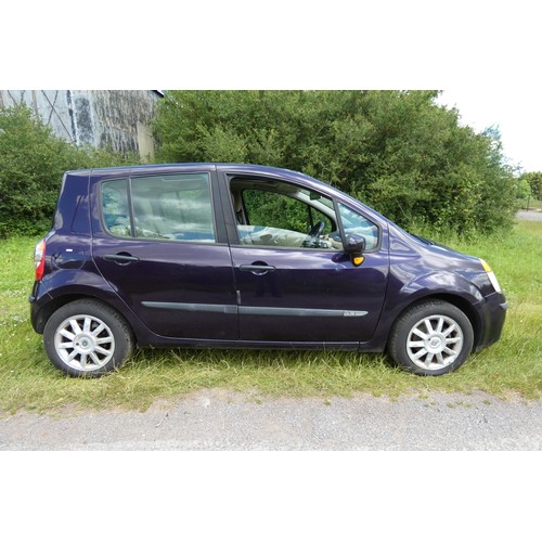 9 - Renault Modus Priviledge 1.5 DCi 80 5dr Hatchback Mauve/Purple, Reg: WG05 MOA, 06/06/2005, 5 spd man... 