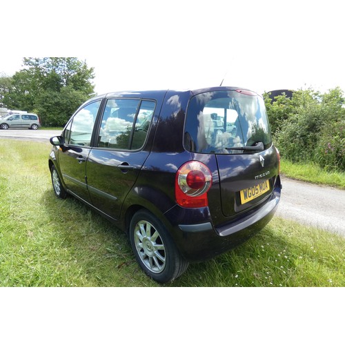 9 - Renault Modus Priviledge 1.5 DCi 80 5dr Hatchback Mauve/Purple, Reg: WG05 MOA, 06/06/2005, 5 spd man... 