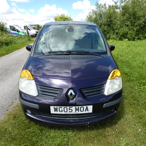 9 - Renault Modus Priviledge 1.5 DCi 80 5dr Hatchback Mauve/Purple, Reg: WG05 MOA, 06/06/2005, 5 spd man... 