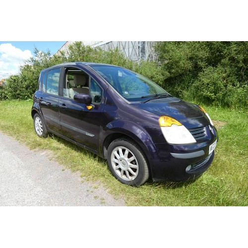 9 - Renault Modus Priviledge 1.5 DCi 80 5dr Hatchback Mauve/Purple, Reg: WG05 MOA, 06/06/2005, 5 spd man... 