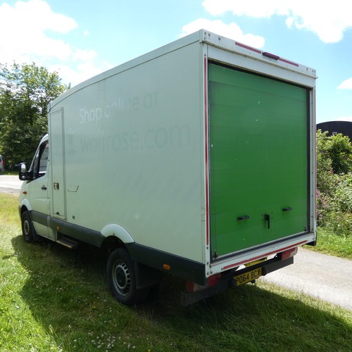 11 - Mercedes sprinter Insulated luton van, 313 CDi, White, Reg PO64 BCX, 09/09/2014, Auto box, 2143cc,  ... 