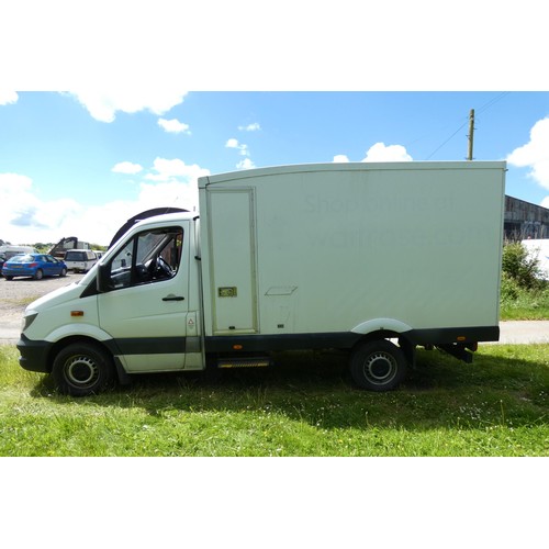 11 - Mercedes sprinter Insulated luton van, 313 CDi, White, Reg PO64 BCX, 09/09/2014, Auto box, 2143cc,  ... 