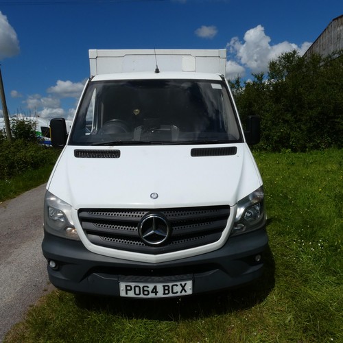 11 - Mercedes sprinter Insulated luton van, 313 CDi, White, Reg PO64 BCX, 09/09/2014, Auto box, 2143cc,  ... 