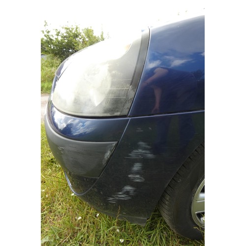 10 - Renault Clio Expression DCi 80 3 dr hatch blue,  Reg: RV52 KPZ, 27/09/2002, 5 spd manual diesel 1461... 