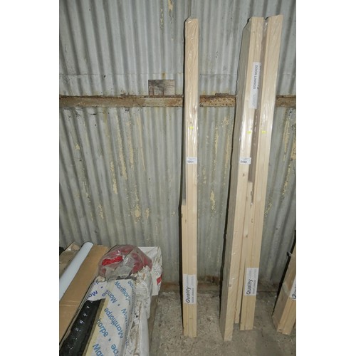 5901 - 1 x wooden door lining kit to suit door widths of 762mm and 838mm