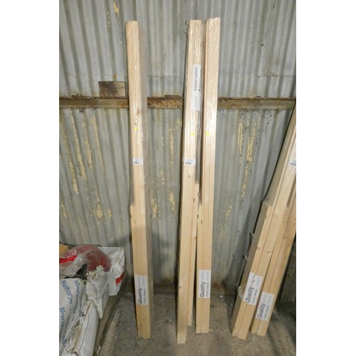 5902 - 2 x wooden door lining kits to suit door widths of 762mm and 838mm