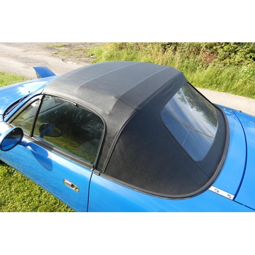 16 - Mazda MX-5 Eunos roadster , blue, Reg G468 CLE, 1st registered in the UK 22/07/1997, manufactured in... 