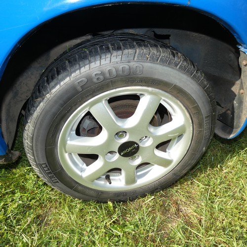 16 - Mazda MX-5 Eunos roadster , blue, Reg G468 CLE, 1st registered in the UK 22/07/1997, manufactured in... 