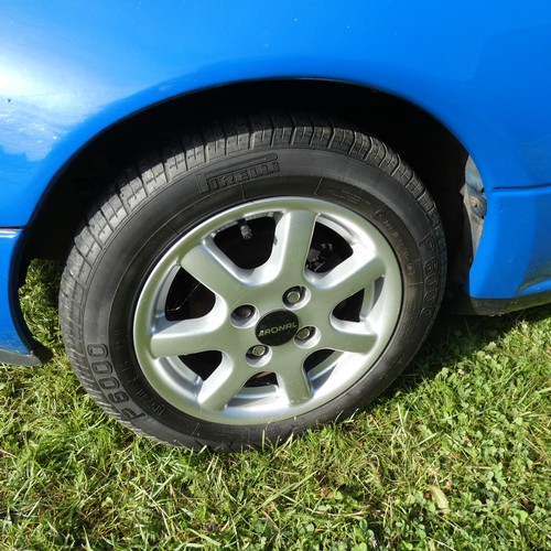 16 - Mazda MX-5 Eunos roadster , blue, Reg G468 CLE, 1st registered in the UK 22/07/1997, manufactured in... 