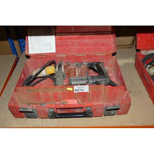 6072 - 1 x Hilti TE15C combi drill 110v