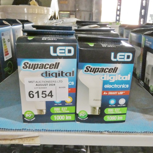 6154 - 10 x Supacell LED R80 Reflector ES (E27) bulbs