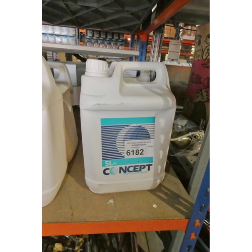 6182 - 2 x 5L bottles of Concept super alloy wheel cleaner