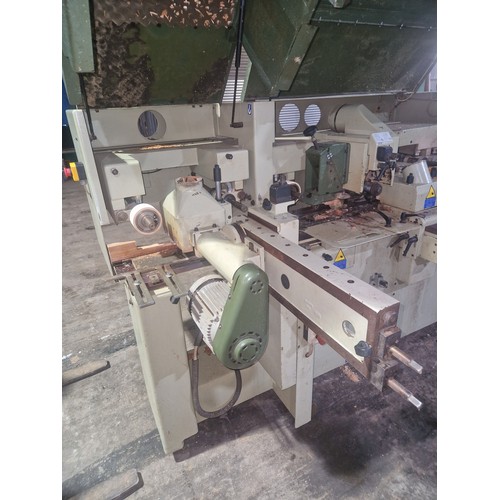 6219 - 1 x SCM 4 sided planer moulder model Compact 23 KS, YOM 1998, 3ph, no cutting blocks or other toolin... 